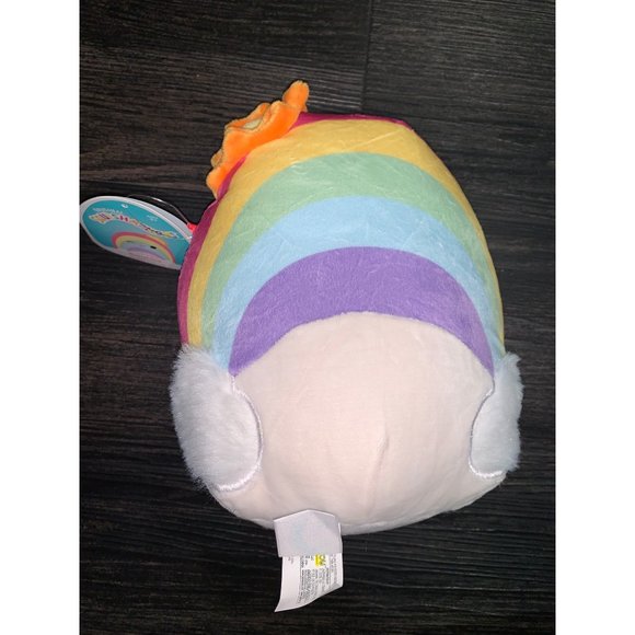 NEW! Sunshine the Colorful Rainbow Squishmallow Official Kellytoy - 8" - Picture 3 of 3